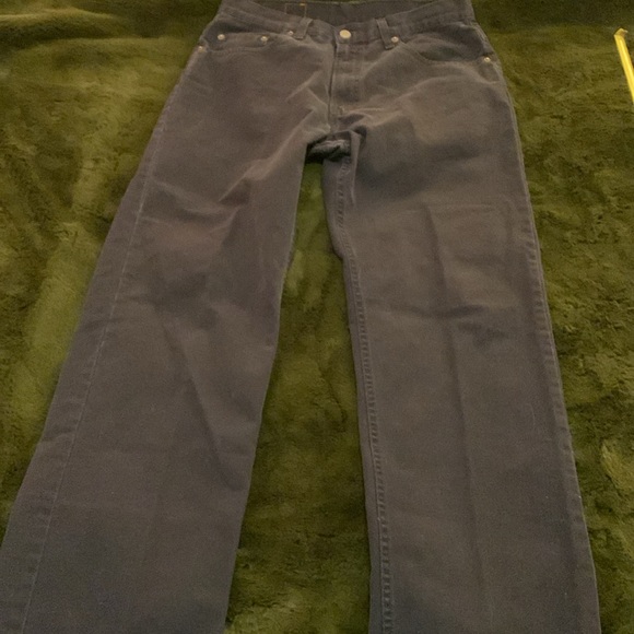 Levi’s 528s in dark blue black died denim - Picture 3 of 9